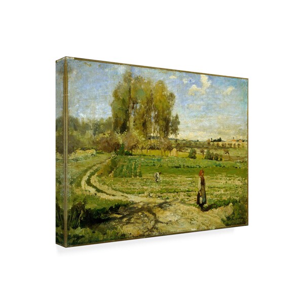 Pissarro 'Giverny' Canvas Art,24x32